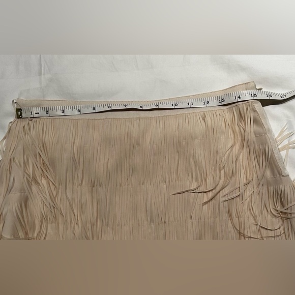 NWOT Fun PART TWO Copenhagen Cream Color Skirt - Picture 7 of 7